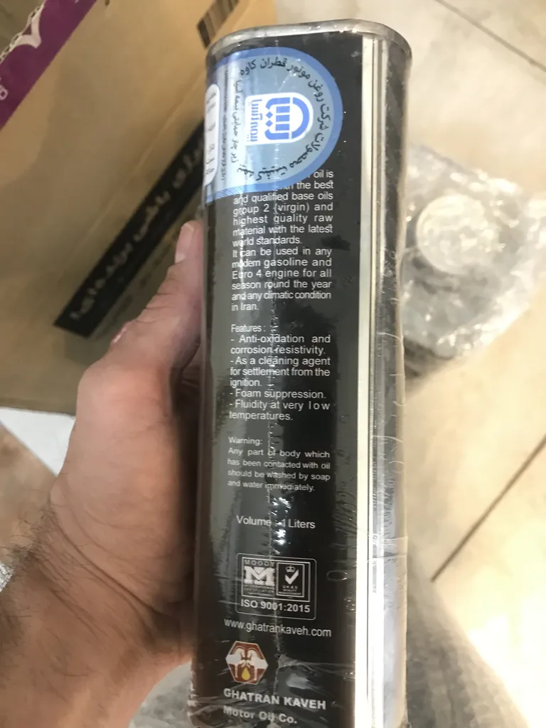 روغن موتور کارپیه کد F-17 مدل 10W40 SL حجم 1 لیتر