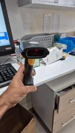 بارکد خوان فستر مدل ALLscan به همراه پایه