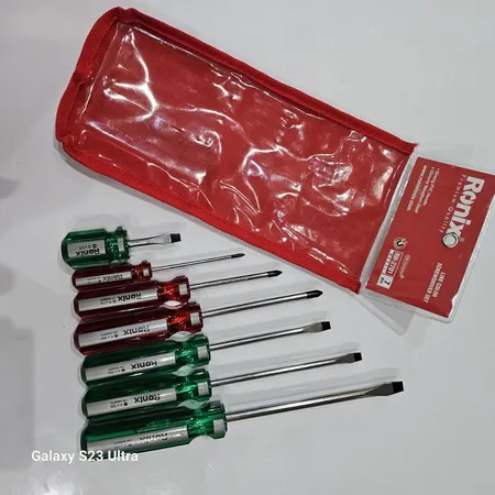 مجموعه 7 عددی پیچ گوشتی رونیکس مدل RH2701