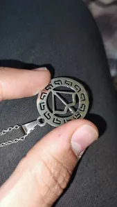 تجریه خرید گردنبند نقره ترمه مدل ماه تولد آذر