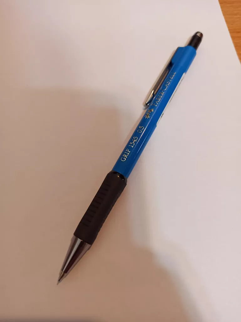 مداد نوکی فابر کاستل قطر نوشتاری 0.5 مدل گریپ 1345