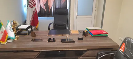 ست لوازم اداری رومیزی مدل آونگ دکو A707 مجموعه 10 عددی