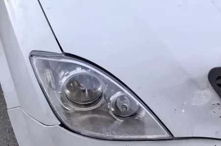 طلق چراغ جلو خودرو مدل فابریک مناسب برای تیبا بسته 2 عددی