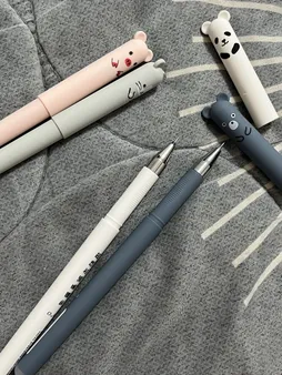 خودکار مدل عروسکی پاک کن دار مجموعه 4 عددی