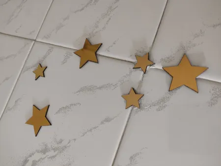 آیینه طرح ستاره کد E03