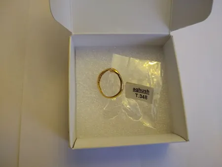 انگشتر طلا 18 عیار زنانه کاپانی مدل آغوش کد kr004