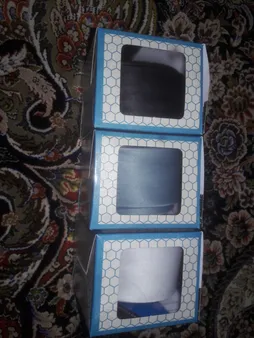 کراوات مردانه هکس ایران مدل OM-CF مجموعه 3 عددی