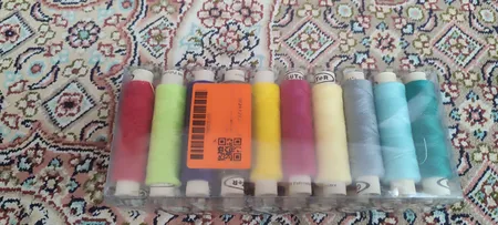 نخ خیاطی مدل دنیا بسته 30 عددی