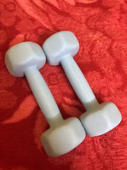 دمبل رادیس فیت مدل RPHF-1000 وزن 1 کیلوگرم بسته دو عددی