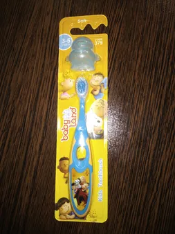 مسواک کودک بیبی لند مدل 379 با برس خیلی نرم