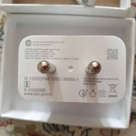 شارژر دیواری شیائومی مدل FAST_PLUS به همراه کابل تبدیل USB_C