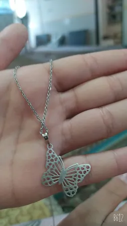 گردنبند نقره المنت مدل P3479