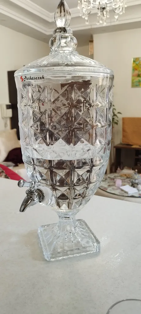 کلمن پاشاسازه مدل شیشه ای کد 2313 گنجایش 5 لیتر