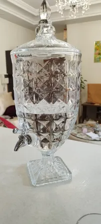 کلمن پاشاسازه مدل شیشه ای کد 2313 گنجایش 5 لیتر