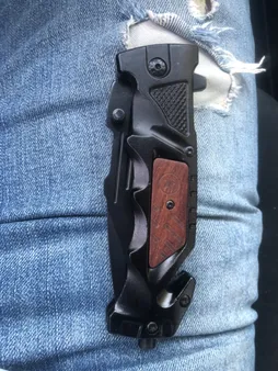 چاقوی سفری بوکر مدل Automat kalashnikov 14