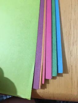 مقوا رنگی مدل 60358 سایز 24×35 سانتی متر بسته 10 عددی