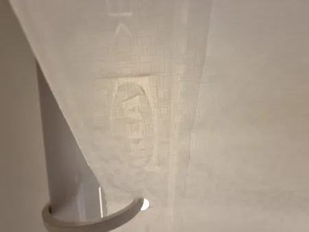 پرده حمام ایکیا مدل BJARSEN سایز 200x180 سانتی متر