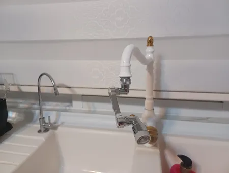 سر شیر روشویی مدل متحرک چرخان