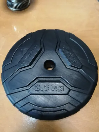 صفحه دمبل رادیس فیت مدل RP2.5 وزن 2.5 کیلوگرم بسته دو عددی