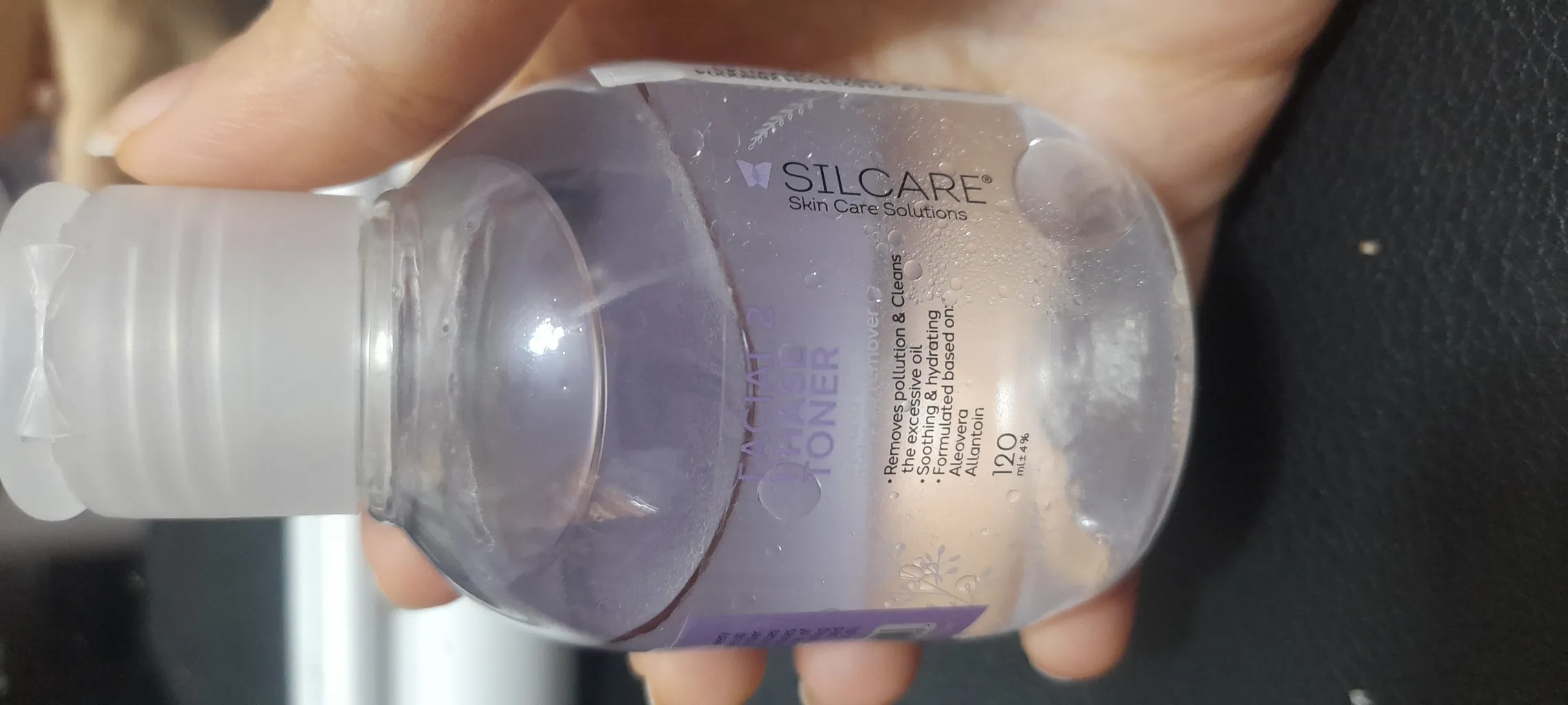 تونر پاک کننده آرایش سیلکر مدل 002 حجم 300 میلی لیتر