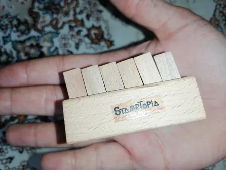 مهر مدل فانتزی کد 887 مجموعه 12 عددی