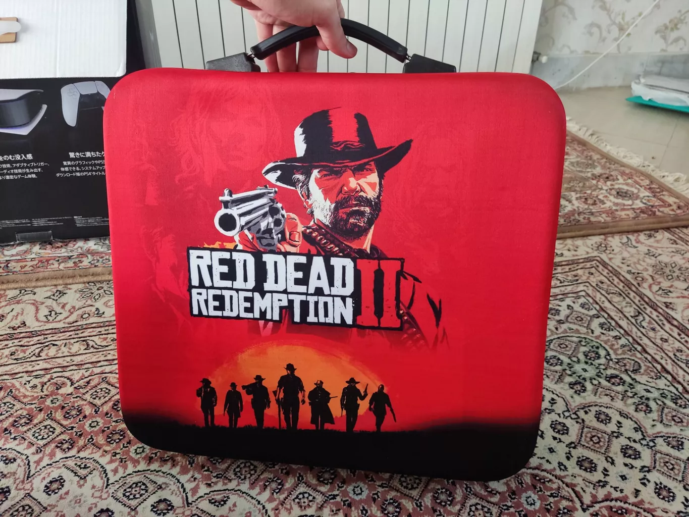 کیف حمل کنسول پلی استیشن 5 مدل Red Dead