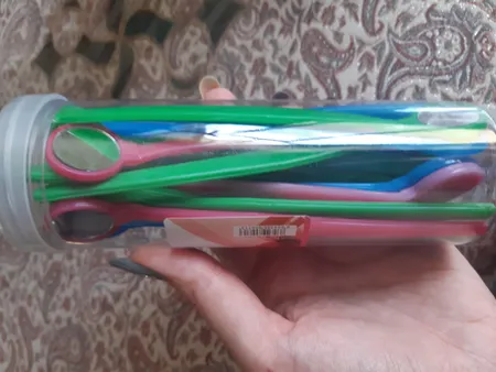 آینه یکبار مصرف دندانپزشکی مدل Pearls بسته 20 عددی