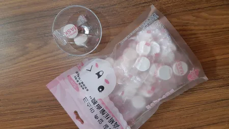 قرص ماسک ورقه ای صورت کلی مدل k50 بسته 50 عددی