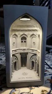 تجریه خرید آباژور رومیزی آیدی هوم مدل معماری ایرانی