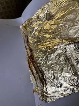 ورق طلا کد G100 بسته 100 عددی