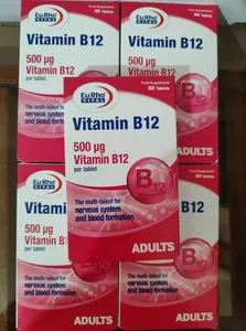 تجریه خرید قرص ویتامین ب 12 یورو ویتال بسته 60 عددی