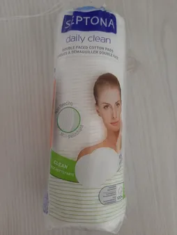 پد آرایشی دو طرفه سپتونا مدل Daily Clean بسته 70 عددی