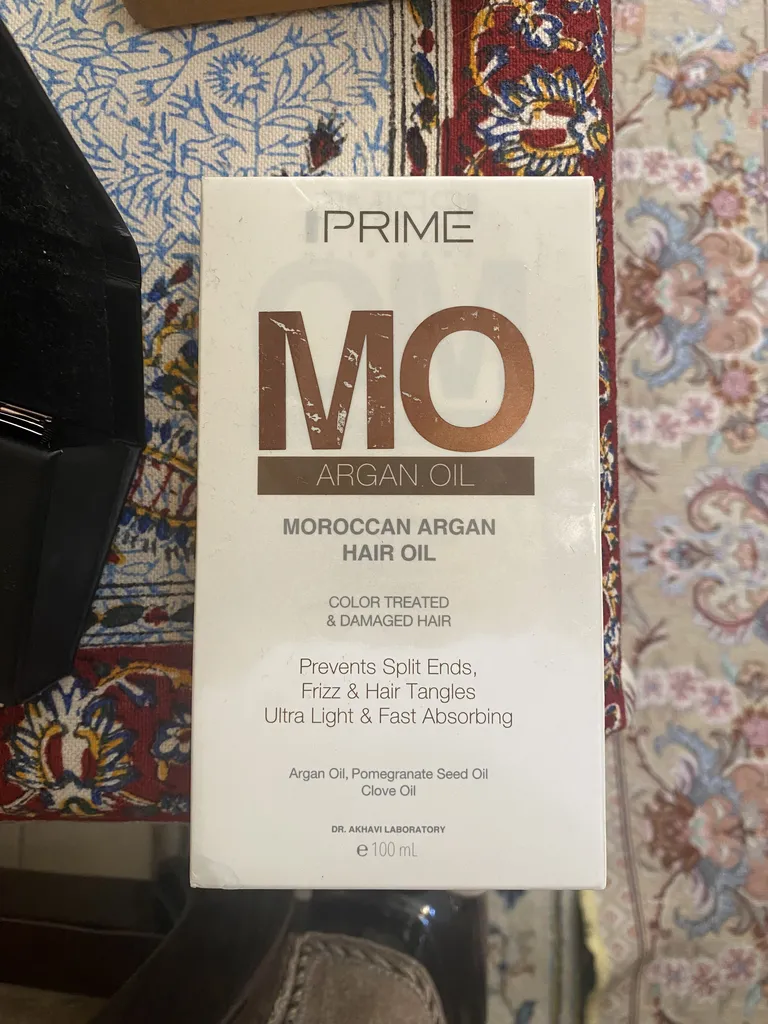 روغن آرگان پرایم مدل MO حجم 100 میلی لیتر14357102