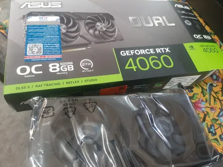 کارت گرافیک ایسوس مدل  Dual GeForce RTX™ 4060 OC Edition 8GB GDDR6