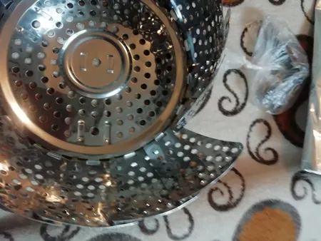 سبد بخارپز مدل Steel-1