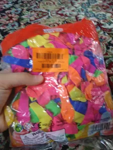 تجریه خرید بادکنک آب بازی هورا مدل ریز بسته 500 عددی