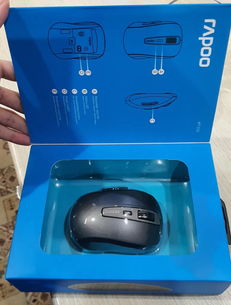 ماوس بی سیم رپو مدل MT350 ماوس بی سیم رپو مدل MT350