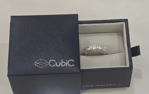 تجریه خرید انگشتر نقره زنانه کوبیک مدل QR-4703