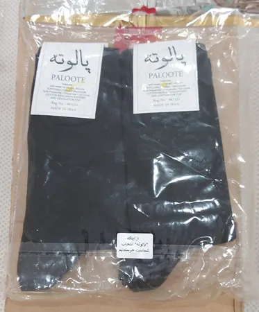 جوراب ساق بلند مردانه پالوته مدل PM-WIN-BLK-6666