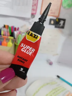 چسب قطره ای رازی مدل Super Glue حجم 3 میلی لیتر بسته 4 عددی