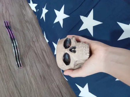 زیرسیگاری مدل جمجمه کد 371