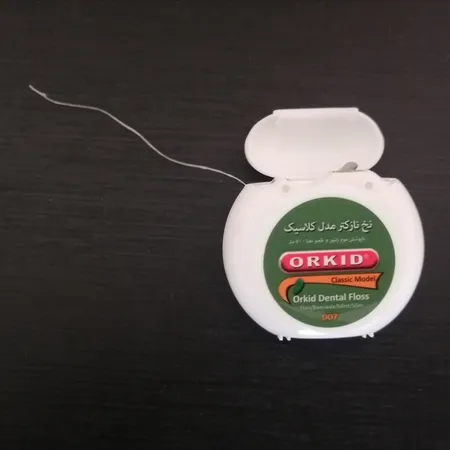 نخ دندان نازک تر ارکید مدل کلاسیک سبز