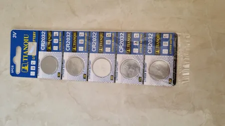 باتری سکه ای تیانکیو مدل CR2032 بسته 5 عددی