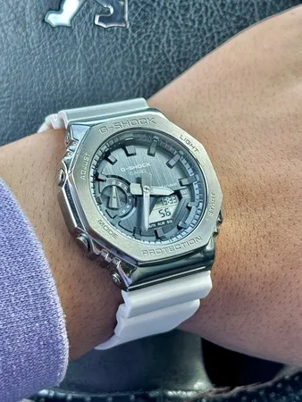 ساعت مچی عقربه‌ای کوارتز مردانه کاسیو مدل GM-2100WS-7ADR