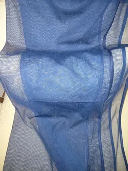 شال زنانه مدل ساده حریر توری نازک