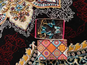 تجریه خرید نیم ست زنانه مدل استیل پروانه