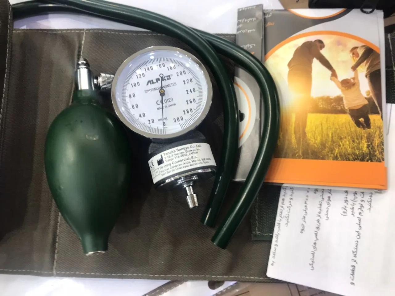 دستگاه فشار سنج آلپیکادو مدل 02