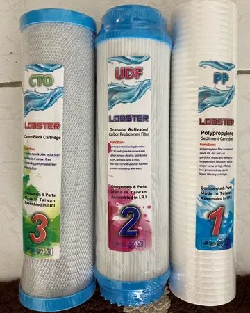 فیلتر دستگاه تصفیه کننده آب لابستر مدل 001 مجموعه 3 عددی