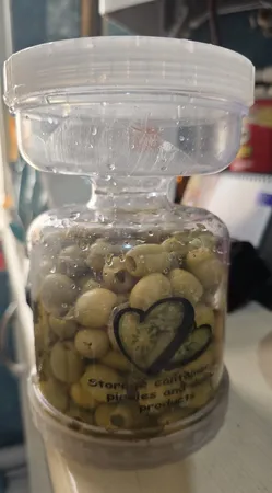 بانکه مدل ظرف خیارشور آکام طرح ساعت شنی