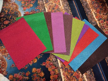 فوم اکلیلی براق مدل 001 بسته 10 عددی